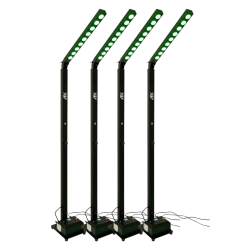 Mobicolor4 - Projecteur architectural à led sur batterie