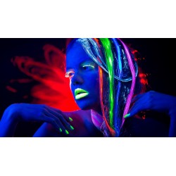 Location projecteur UV 400 W lumière noire grande surface Lorient