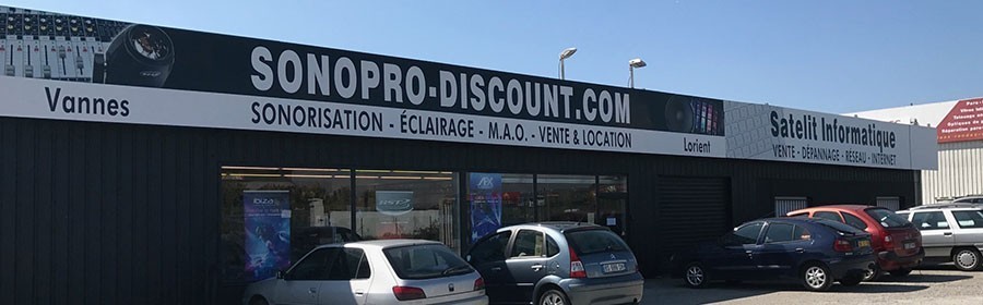 Magasin de Vannes - Location sono sonopro-discount Vannes